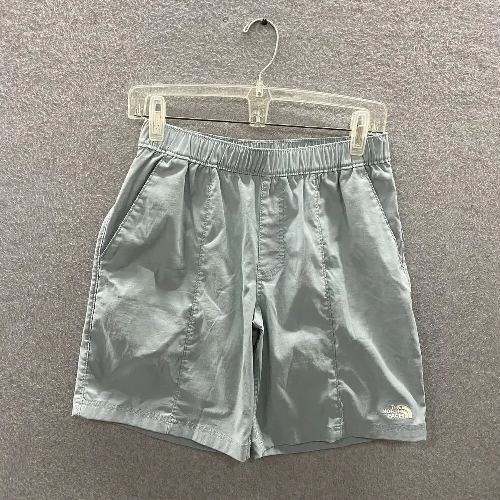 The North Face Class V Pull-On Shorts Men’s Small Blue Gray Outdoor Hiking Fall